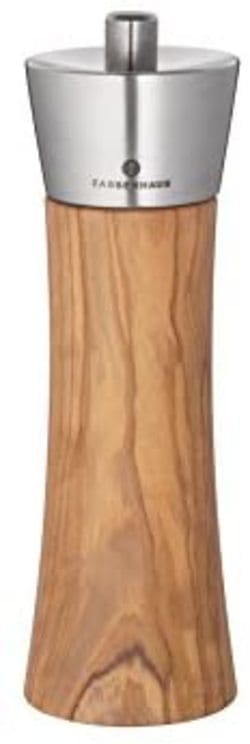 Zassenhaus Pfeffermühle Augsburg Olivenholz, 18 cm Gewürzmühlen