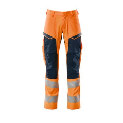 Mascot Warnschutz Bundhose 19579-236-14010 Gr. 96 hi-vis orange/schwarzblau
