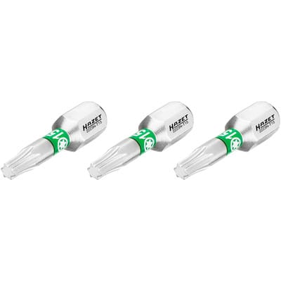 Bit 2223N-T15/3 ∙ 1/4 Zoll (6,3 mm) Sechskant massiv ∙ Innen torx® Profil ∙ 3-teilig ∙ sw T15