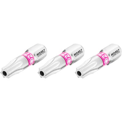 Bit 2223N-T27H/3 ∙ 1/4 Zoll (6,3 mm) Sechskant massiv ∙ Tamper Resistant torx® Profil ∙ 3-teilig ∙ sw T27H
