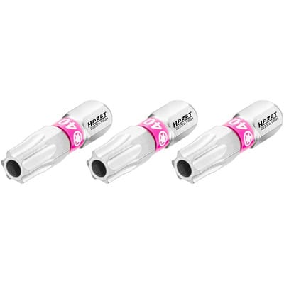 Bit 2223N-T40H/3 ∙ 1/4 Zoll (6,3 mm) Sechskant massiv ∙ Tamper Resistant torx® Profil ∙ 3-teilig ∙ sw T40H