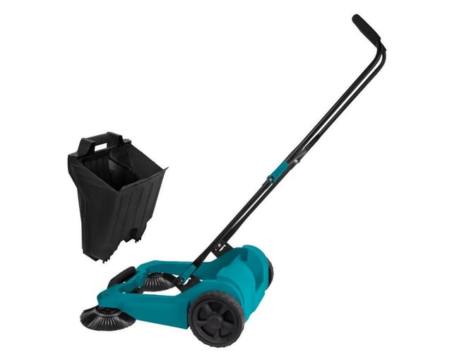 Kehrmaschine - 65cm Kehrbreite - 18 Liter Behälter - kehrt bis zu 2600m2 pro Stunde