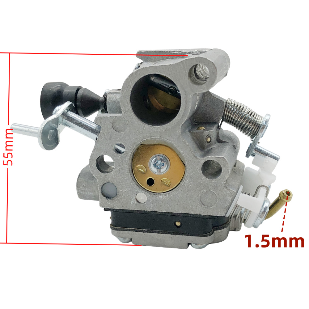 Carburateur 435 440 506450501 (501) 909-051 Ensemble Corps De Papillon Pour Moteurs De Tronçonneuses À Deux Temps, Mélangeur De Carburant De Haute Précision, Excellente Économie De Carburant, Démarrag