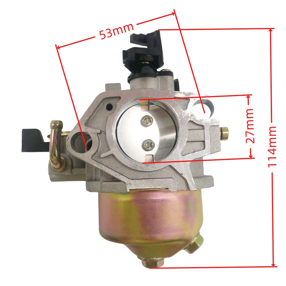 Carburateur Compatible Avec Les Groupes Électrogènes Gx340 Et Gx390 (11 Et 13 Cv) 16100-zf6-v01 Et 505-017 (ensemble Papillon Des Gaz).
