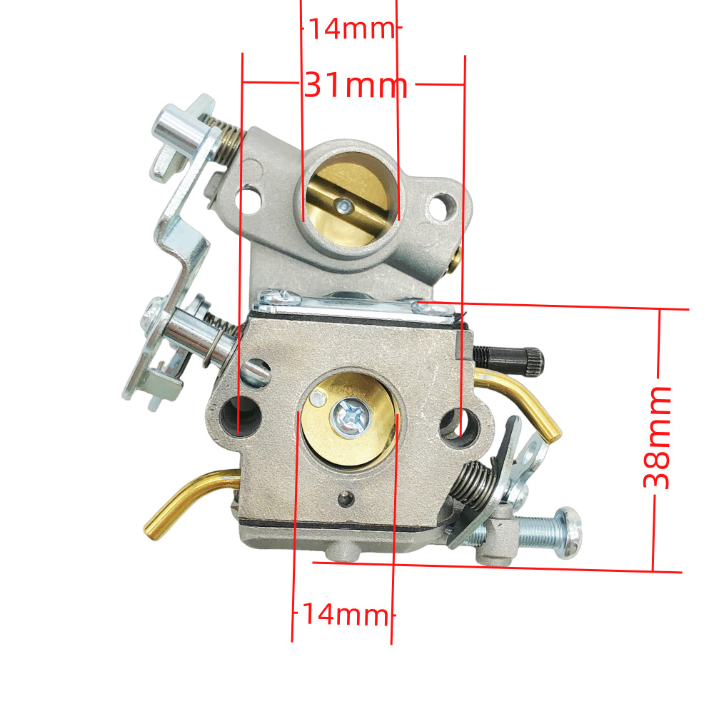 Carburateur P3416 Pour Tronçonneuse, Moteur 2 Temps C1m-w26c 909-119 : Ensemble Papillon Des Gaz Avec Mélangeur De Carburant Haute Précision Pour Une Atomisation Uniforme Du Carburant Et Un Démarrage