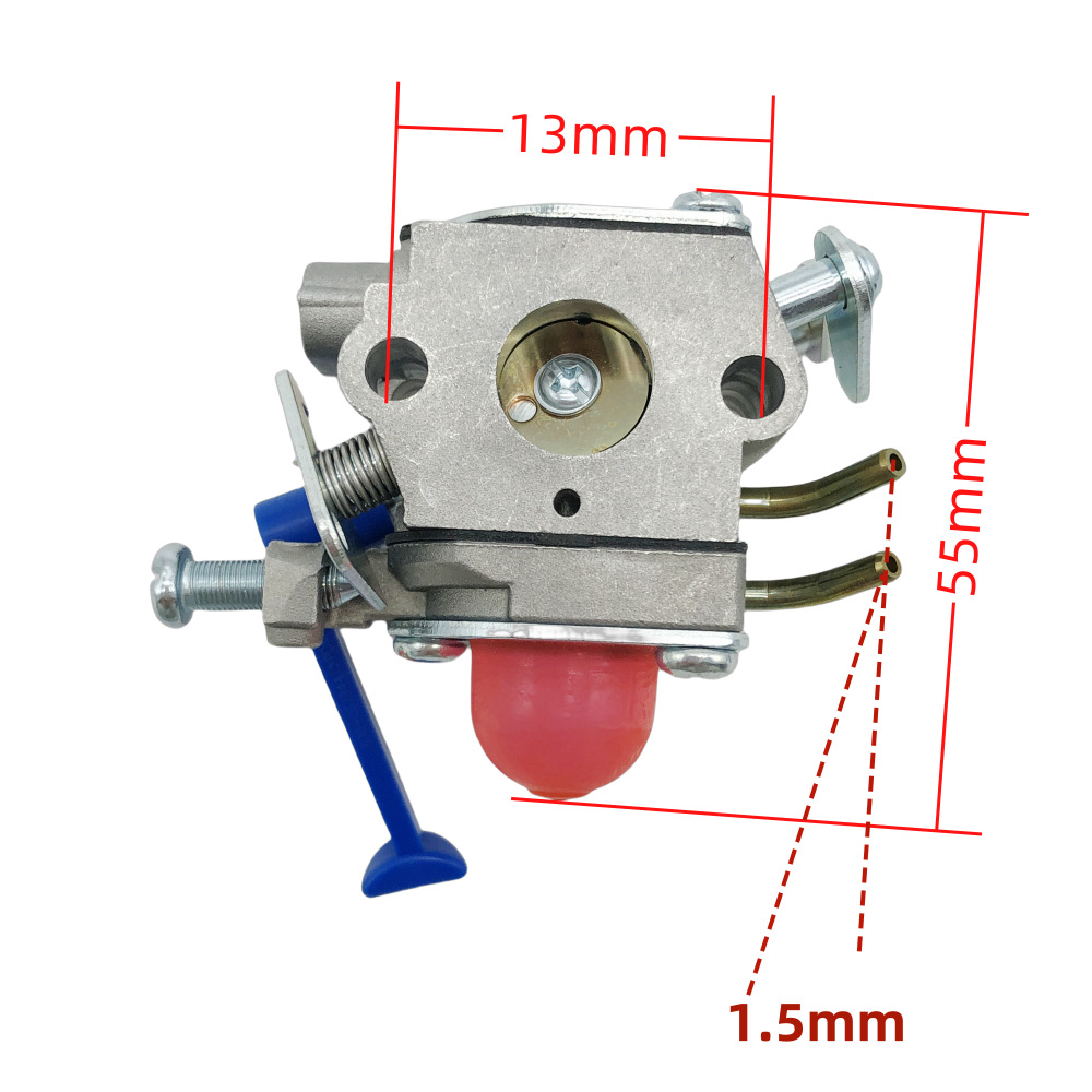 Carburateur Adapté Pour C1q-w40a 545081848 125ldx 125l 128ld 909-114 Débroussailleuse Deux Temps Pièces Du Système D'Alimentation Corps De Papillon Avec Une Bonne Économie De Carburant.