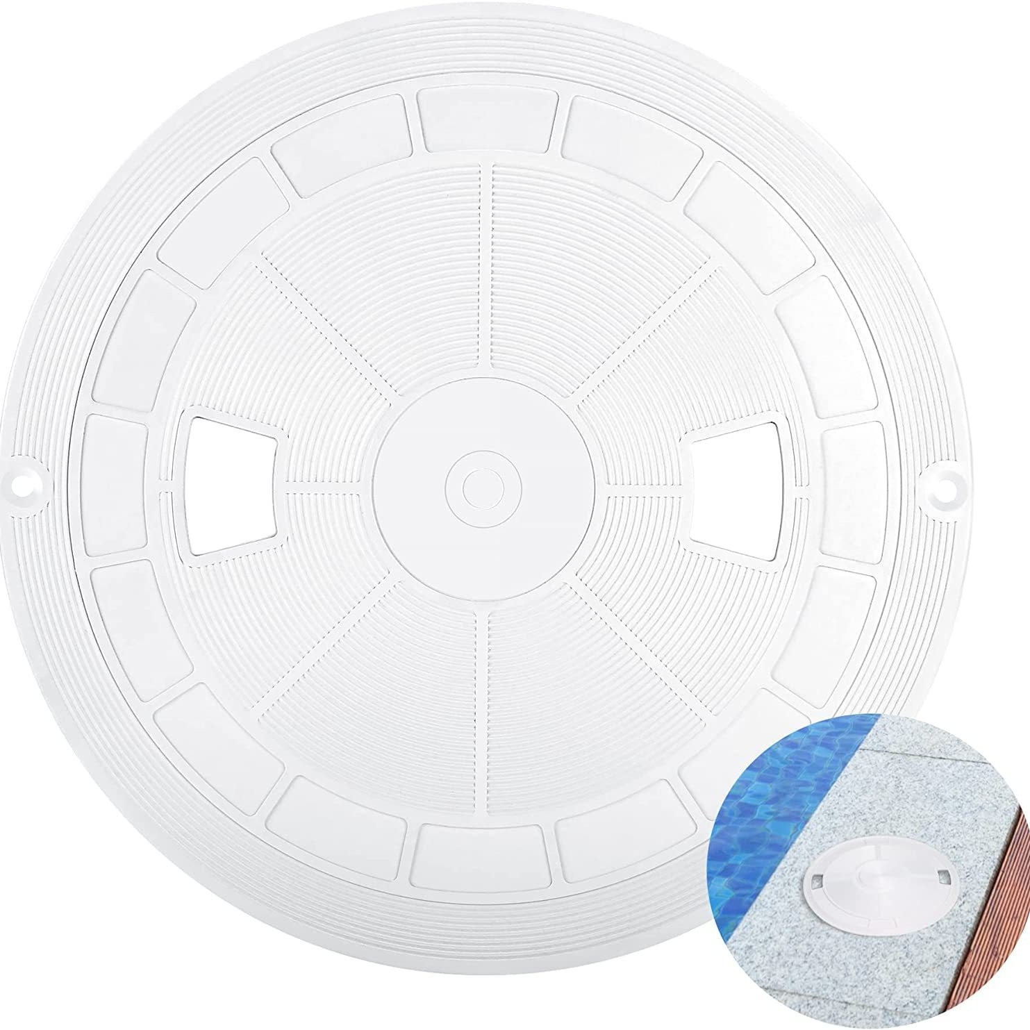 Le Couvercle D'Écumoire De Piscine Spx1070c Est Un Couvercle De Remplacement Pour Les Écumoires Des Séries Hayward Sp10711 Et Sp10712s.