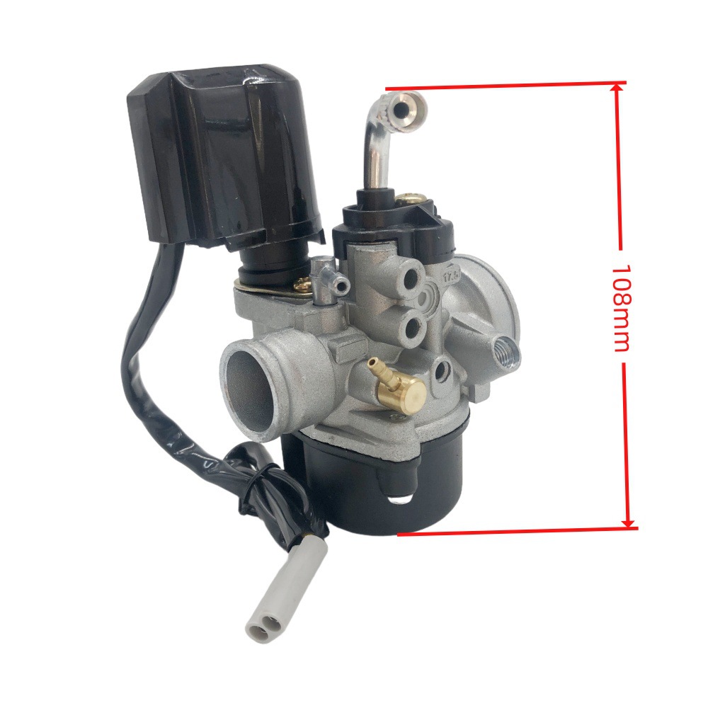Carburateur Phva 17,5 Mm, Compatible Avec Les Modèles Européens Nrg, Mc2, Power Dd, Dt 50 404-107, Accessoire De Carburant, Ensemble De Corps De Papillon À Haute Efficacité D'Atomisation.