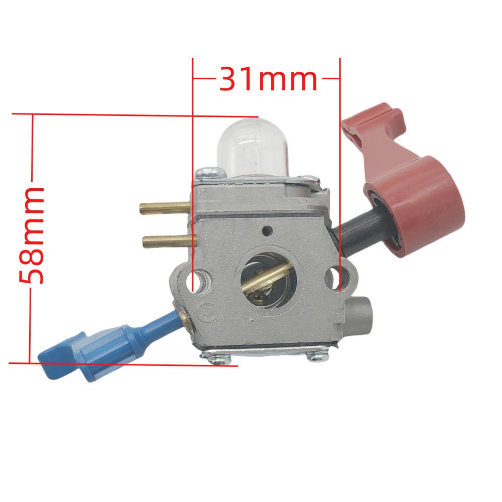 Convient Aux Souffleurs À Essence Fl1500 Et Fl1500le C1u-w12b Et C1u-w12a 909-081. Souffleur Dorsal Pour Moteurs Deux Temps, Corps De Papillon, Atomisation Élevée, Efficacité Énergétique Et Excellente