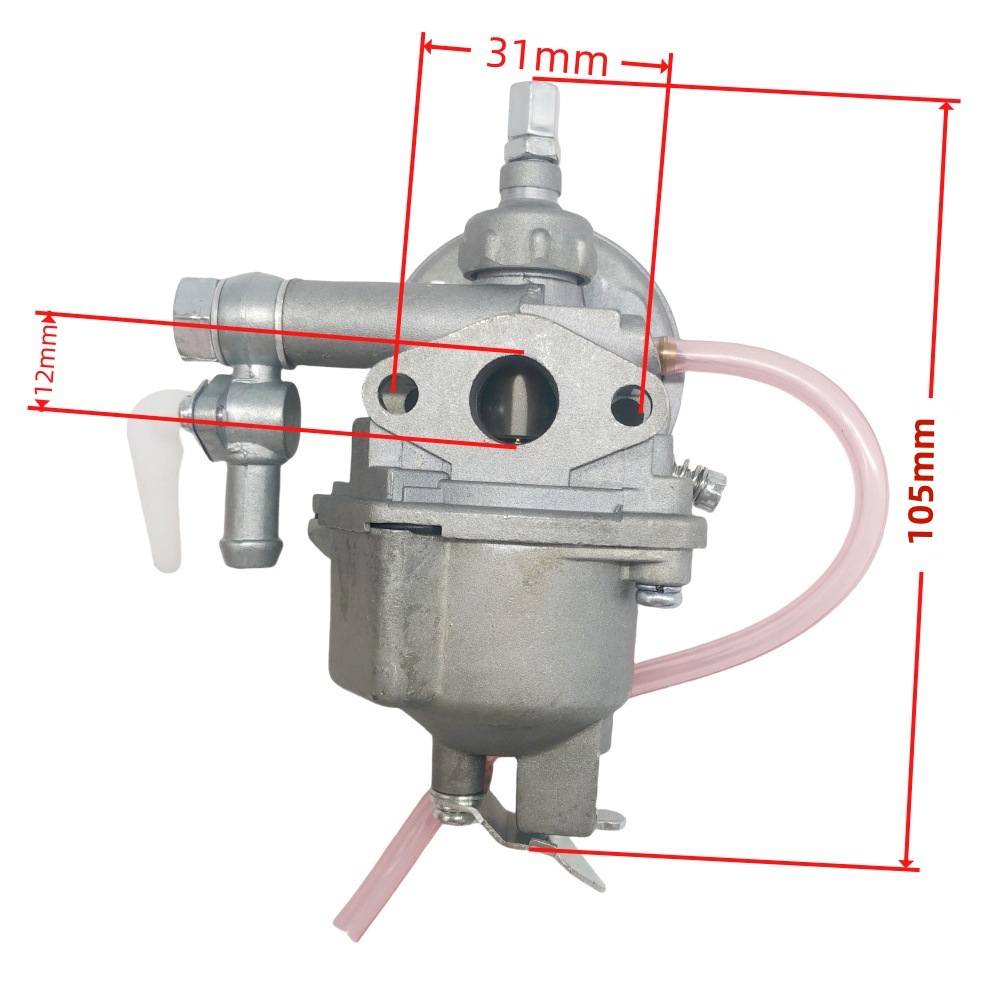 Carburateurs Zhifeng Td33, Td40, Td43, Td48, Cg400, Kaaz, Orifice D'Admission 505-056, Système D'Alimentation En Carburant De Haute Précision Pour Débroussailleuses, Démarrage À Froid En Douceur, Puis