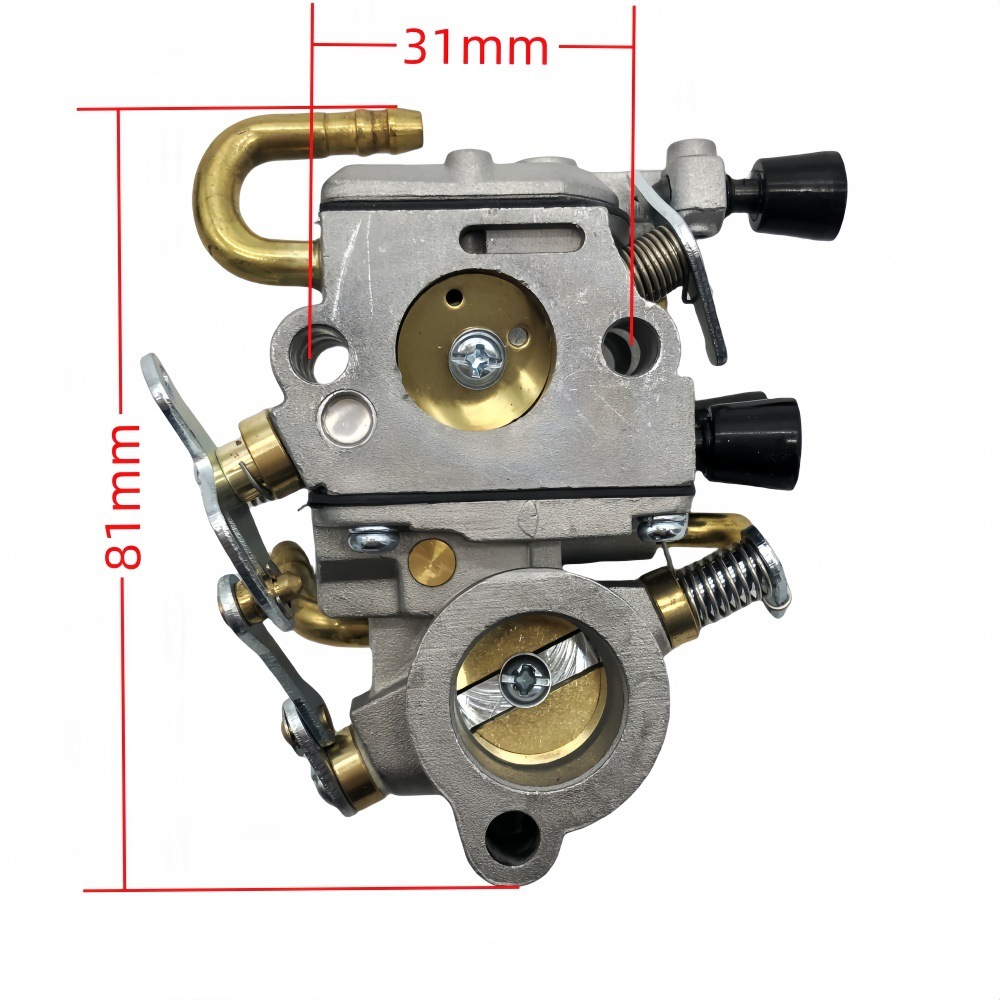 Carburateur Ts410 Ts420 C1q-s118 C1q-s118d 909-027 Système D'Alimentation Pour Tronçonneuse - Usinage De Précision Pour Un Démarrage À Froid En Douceur
