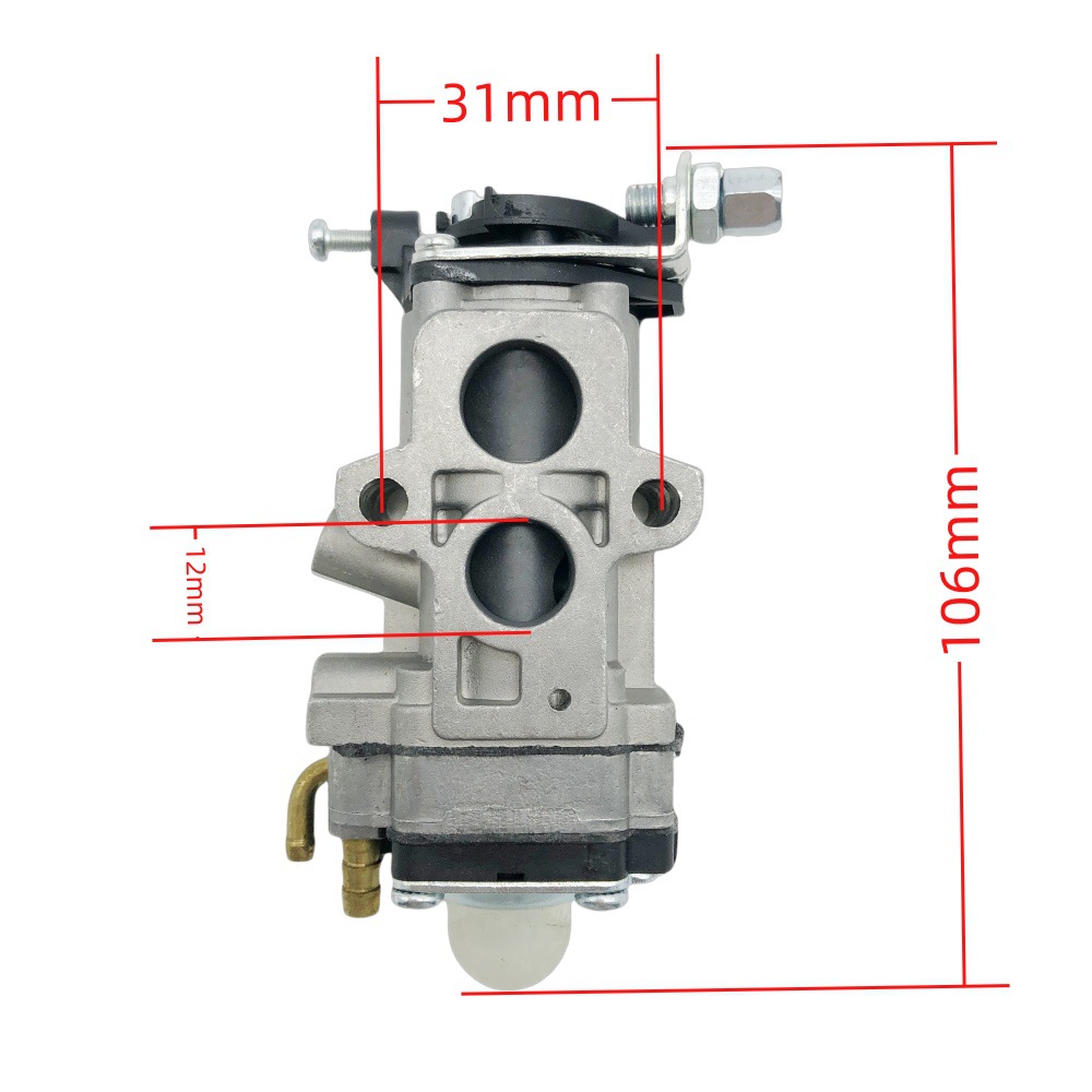 Carburateur Tue43 Pour Débroussailleuse 2 Temps Tue-43 43 Cm³ 909-150. Système D'Alimentation À Haute Atomisation Et Démarrage À Froid En Douceur.