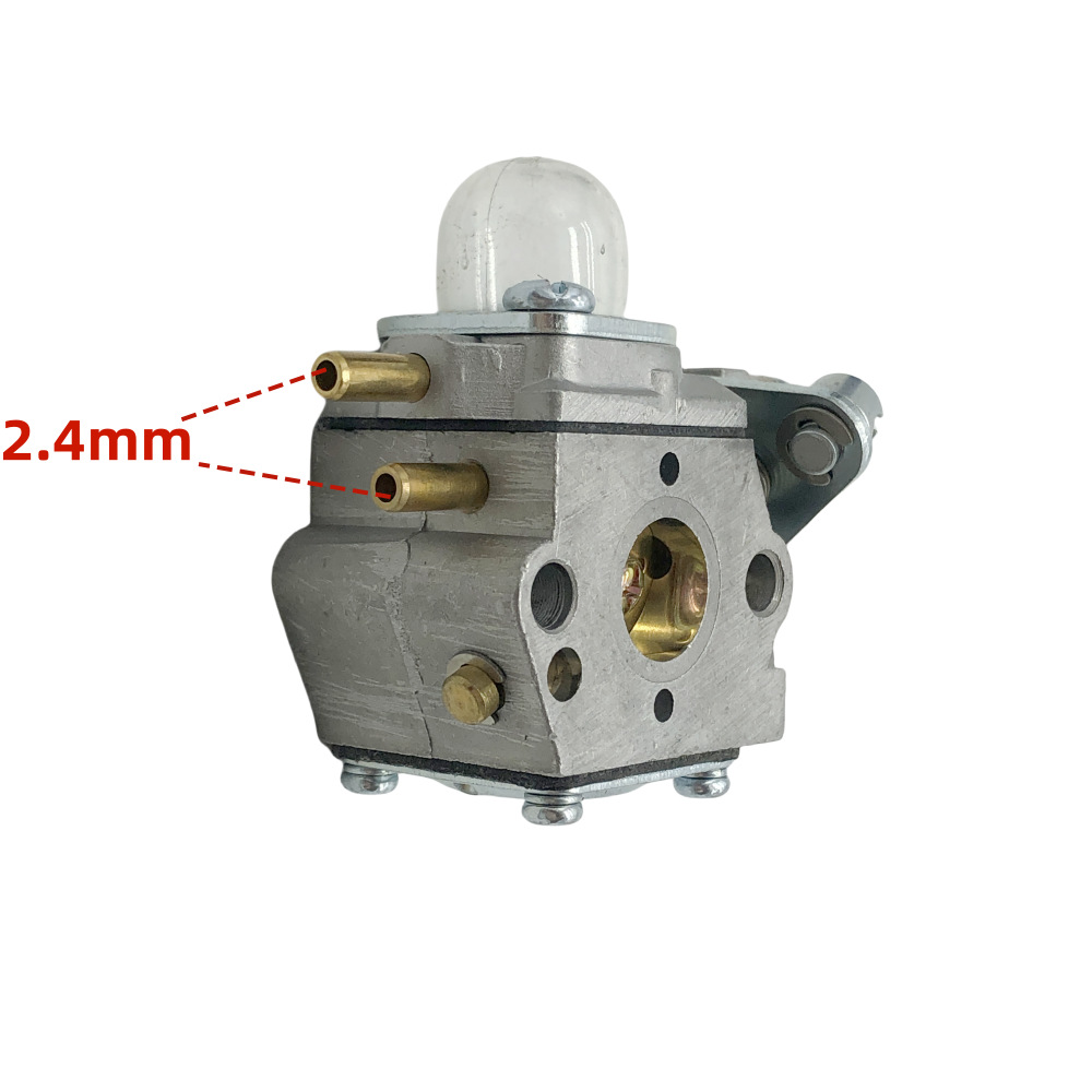 Ce Carburateur Est Compatible Avec Les Systèmes D'Alimentation Des Débroussailleuses Pp-1250, Srs-2400, Tt-24, Gt-2400, Ppt-2400 Et 909-115. Son Usinage De Précision Garantit Des Démarrages À Froid En