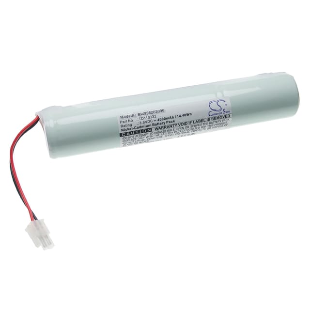 Vhbw - Akku kompatibel mit Schneider OVA51028E, ova 329042820, ova 58911, OVA43064 Fluchtweg, Notfallbeleuchtung (4000mAh, 3,6V, NiCd)