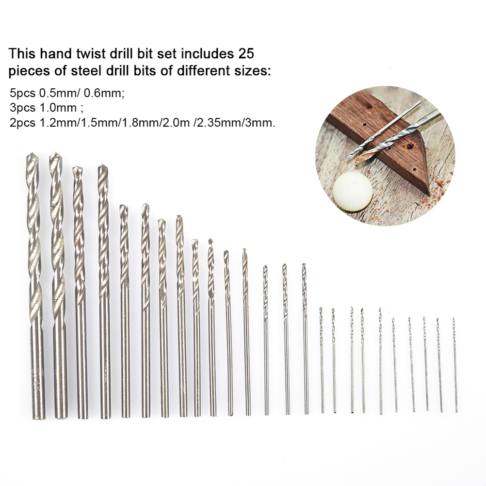 Handbohrer-set Mit Gewindebohrer Und Mini-spiralbohrer Für Die Schmuckherstellung, Vielseitiges Rotationswerkzeug