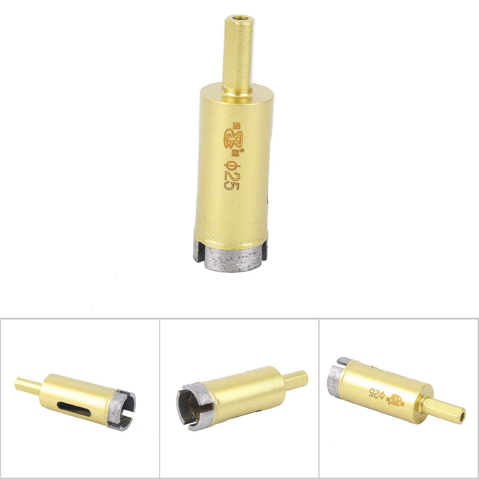 1 Diamantbohrer/lochsäge Für Keramik, Marmor, Glas Und Stein, Optionale Größe: 6 Mm–50 Mm