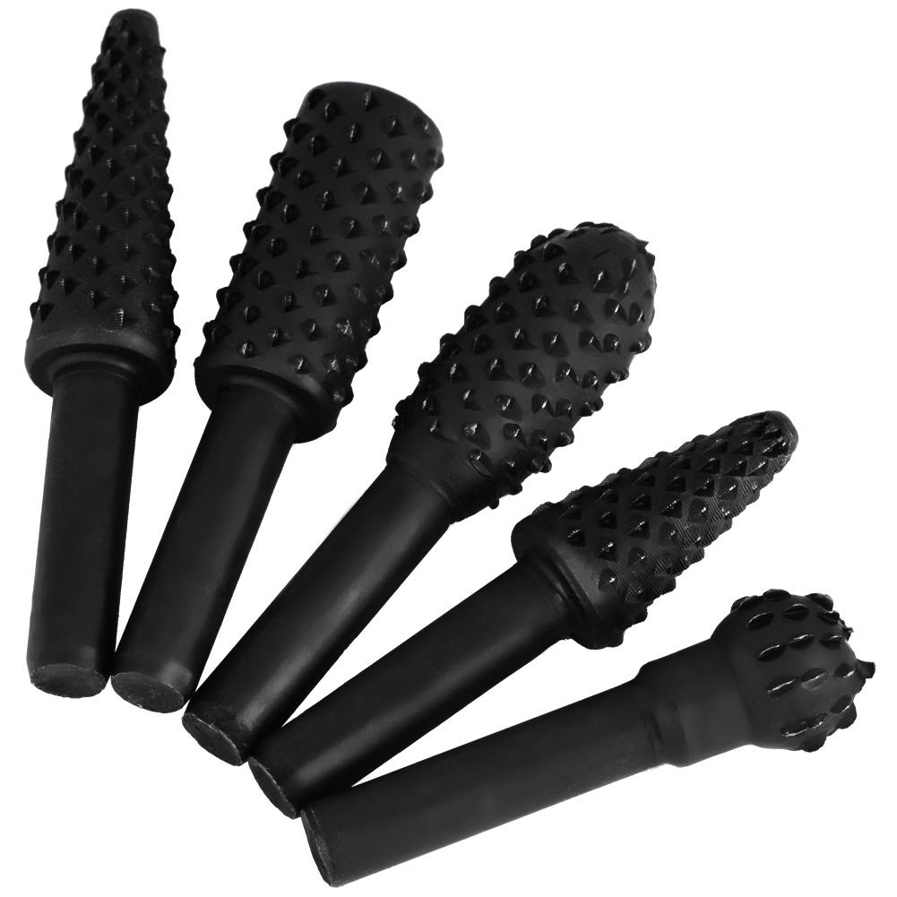 5-teiliges Fräserset Aus Kohlenstoffstahl Für Holzbearbeitung Und Schnitzereien (6 Mm Schaft)