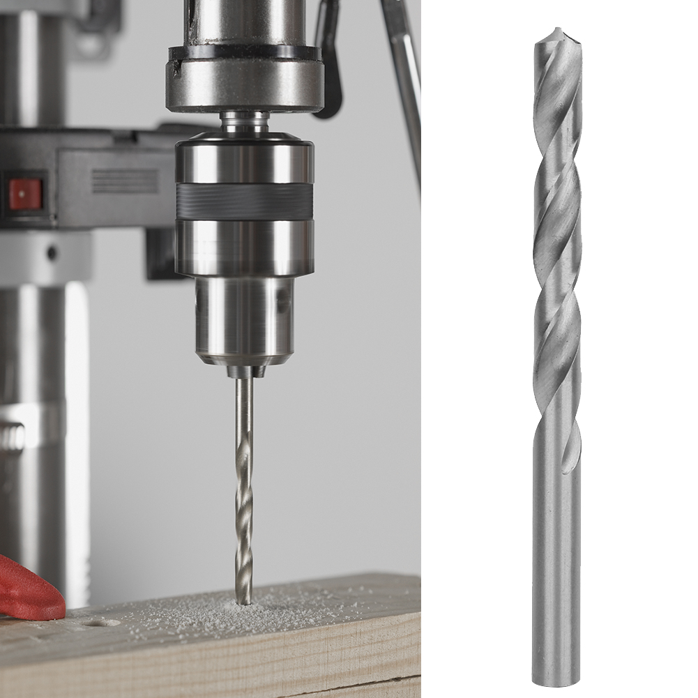 1 Schachtel Hss-spiralbohrer Mit Geradem Schaft, Handbohrmaschine