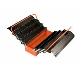 Bahco 1497MBF750 Werkzeugkasten unbestückt Metall Schwarz/Orange