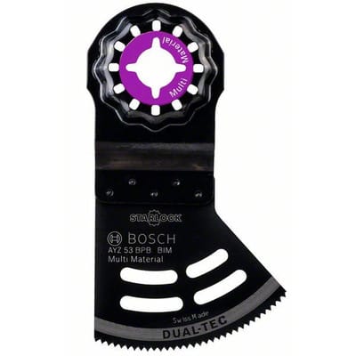 Bosch 1x BIM Tauchsägeblatt Dual-Tec Starlock AYZ 53 BPB Multimaterial 40 x 53 mm - 2609256F07