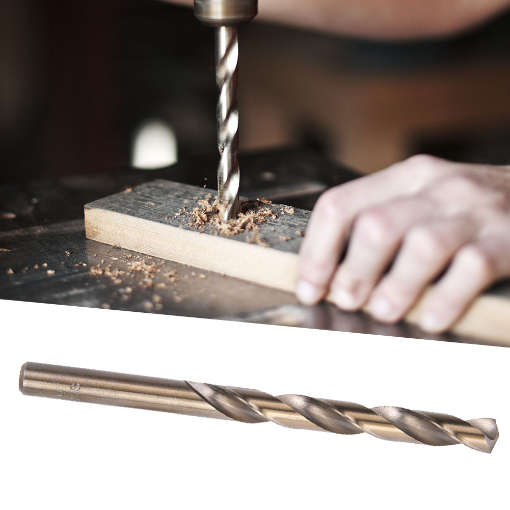 1 Schachtel Hss-bohrer Für Elektrische Bohrmaschinen 9 Mm/9,5 Mm/9,0 Mm 5 Stück Pro Schachtel / 4341 (1 Schachtel)