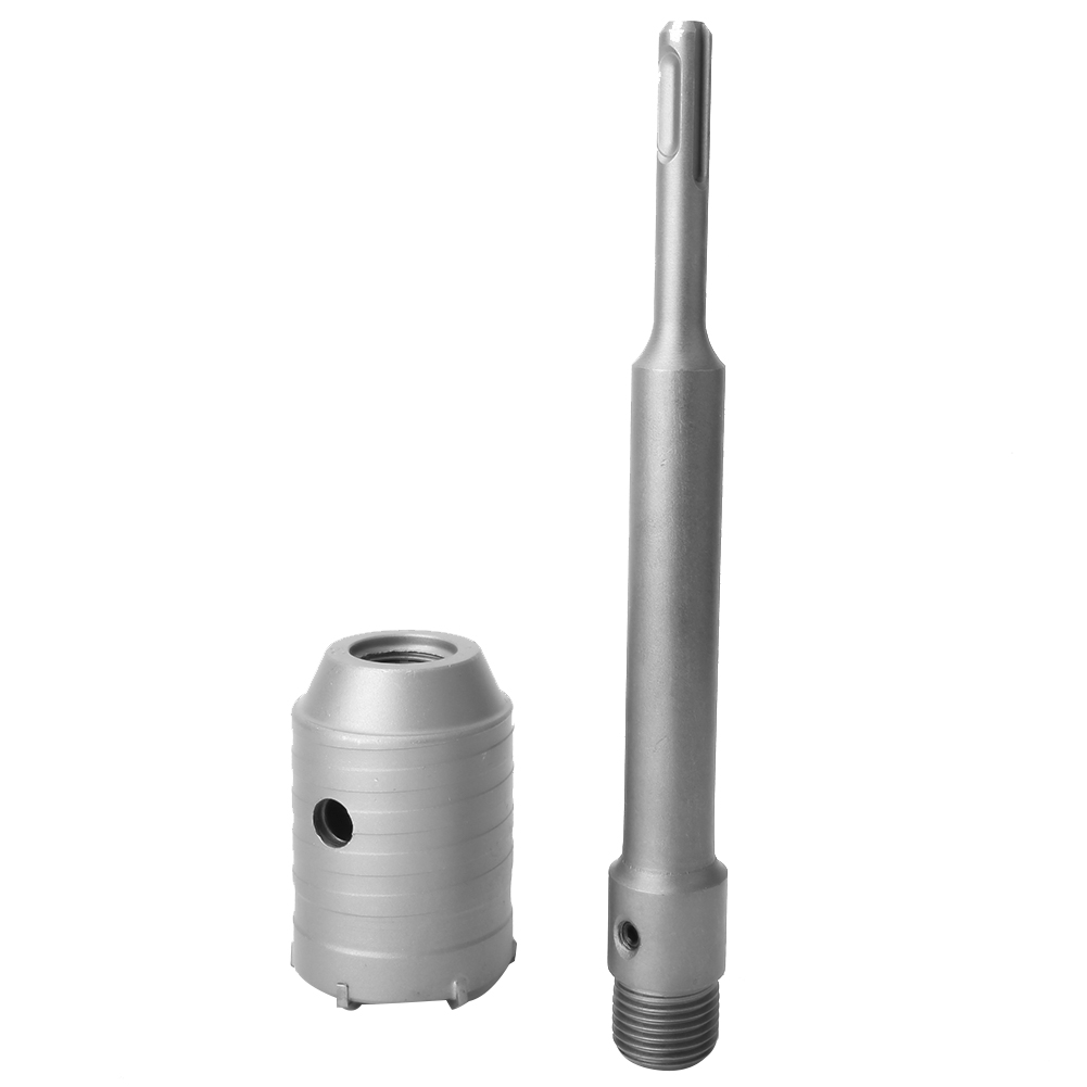 Sds-schaft-betonbohrer, Zementbohrer, Mauerwerksbohrer, Lochsäge, Bohrer Mit 200-mm-stange Und 50-mm-schlüsselsatz