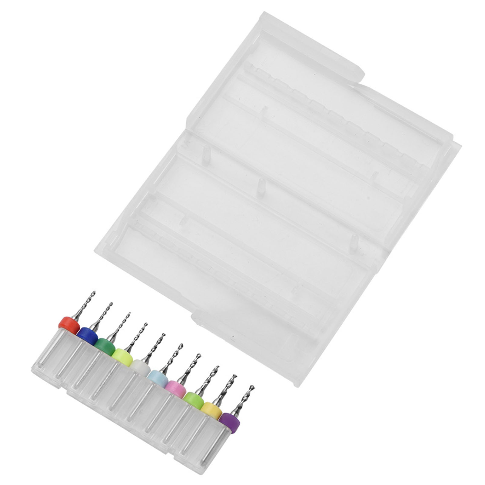 10-teiliges Set Aus 1,1-2,0 Mm Hartmetall-mikrobohrern Für Leiterplatten