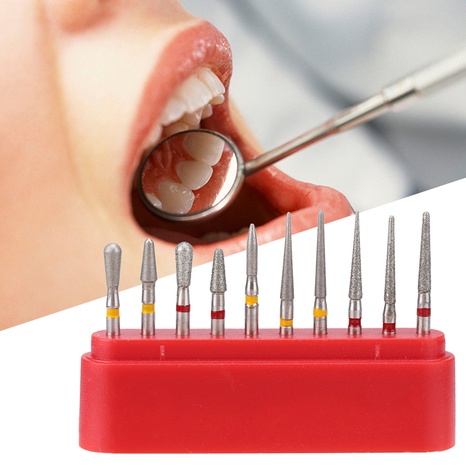 Dental-diamantbohrer Fg 1,6 Mm Hochgeschwindigkeits-handstück-schleifspitzen