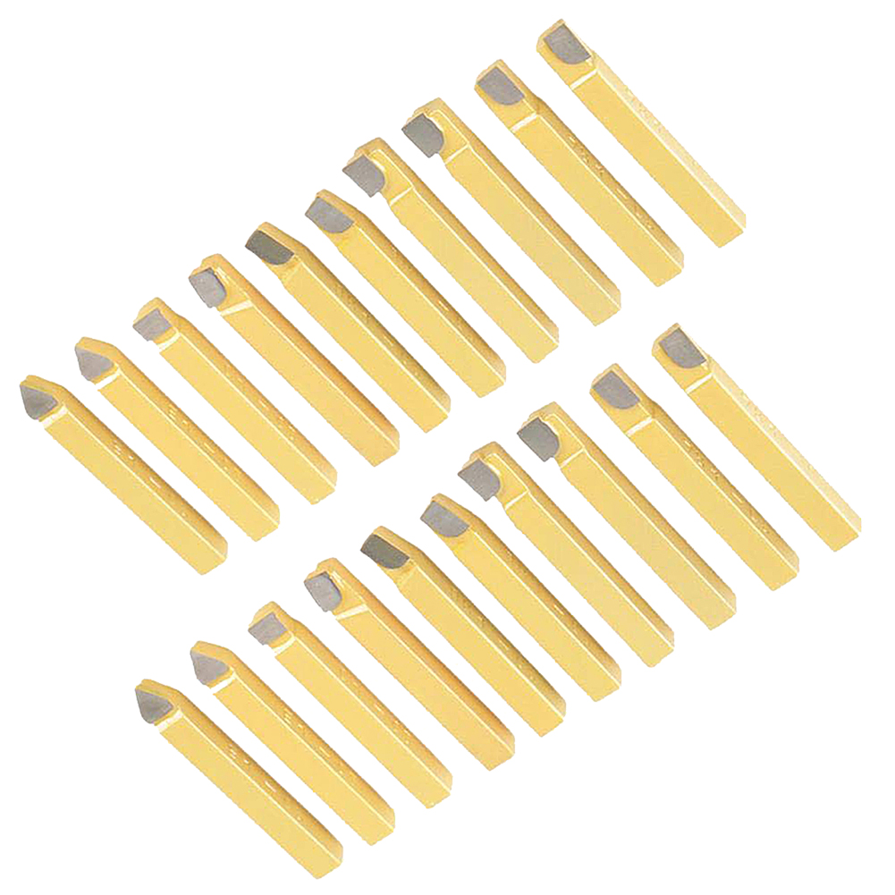 20-teiliger 1/4"-drehwerkzeugsatz Mit Hartmetallspitzen Zum Schweißen, Fräsen, Schneiden Und Drehen