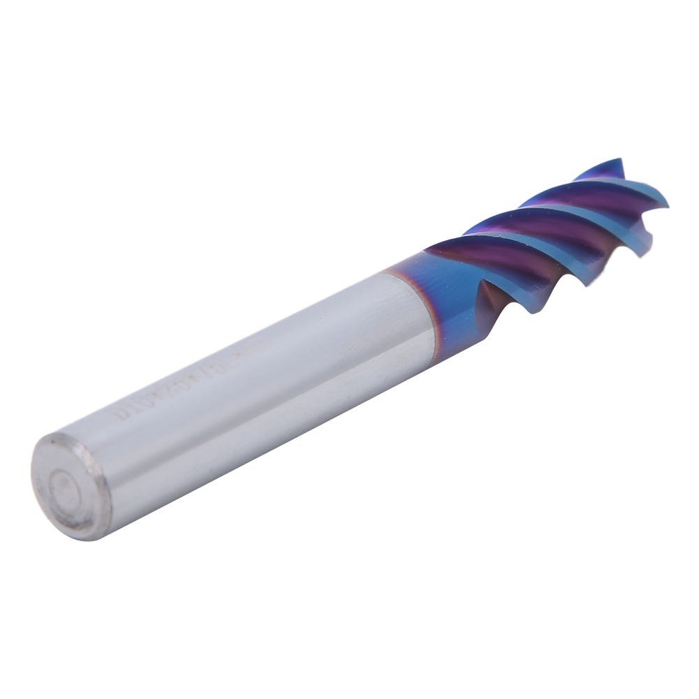 Hrc65°-fräser, Nanobeschichteter Wolframstahl, 4-schneidiger Fräser, 10 Mm (10 X 25 X 10d X 75l)