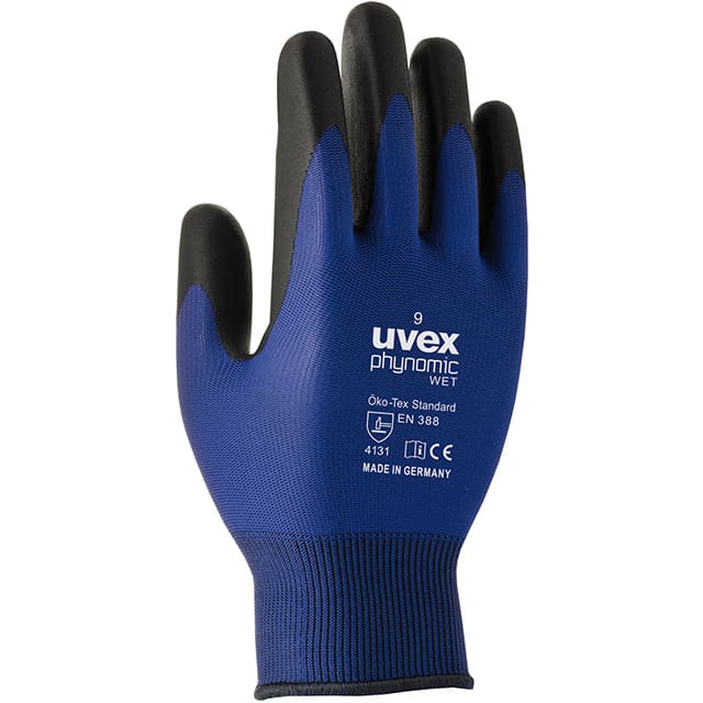 Uvex - phynomic 6006006 Polymer Montagehandschuh Größe (Handschuhe): 6 en 388 1 Paar