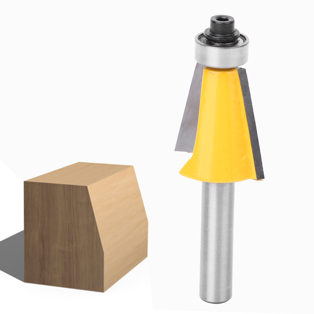 Fasenfräser Mit 8-mm-schaft Und Kugellager, 15°-holzbearbeitungsfräser