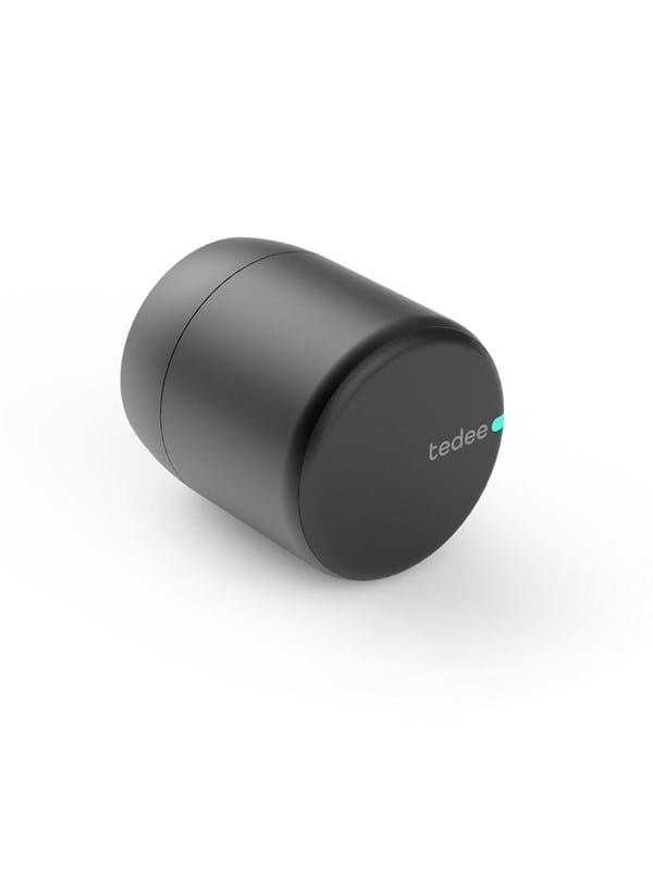 Pro Zutrittskontrollsystem Smarter Türknauf via Smartphone, Smartwatch oder Sprachbefehl zu Öffnen - mit Zugangsberechtigung für Gäste, Aluminium
