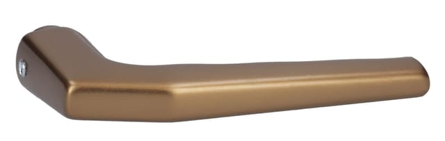 Alpertec - Türklinke Lochteil Phil Aluminium F4 bronze - 12,3 x 6 cm Beschläge