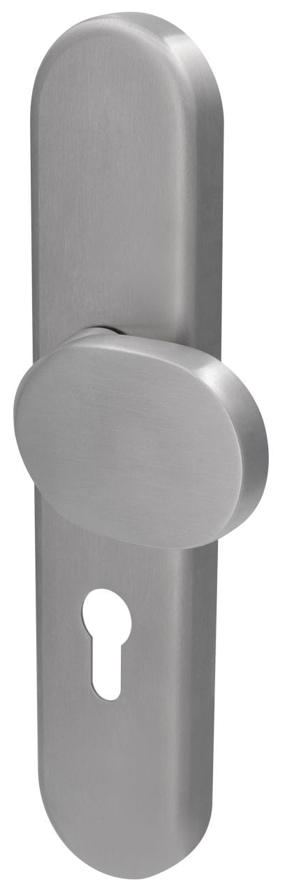 Alpertec - Schutzbeschlag Security Moskau Drücker/Knopf 72 mm Türbeschläge
