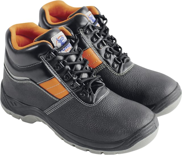 Power Safe Sicherheitsstiefel Jonas Größe: 43, S3, schwarz-orange