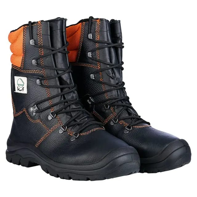 Weitere - Car-Mel-Shoes Forstschutz-Lederstiefel S2 Größe 46 Stabilus Schnittschutzstiefel