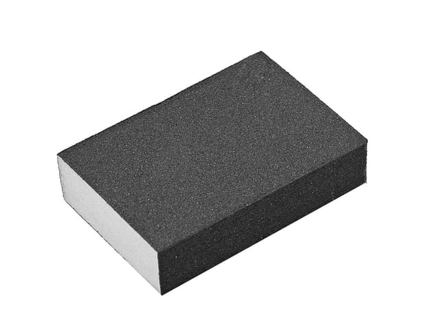 Schleifschwamm fein-mittel 70 x 100 mm, 1 Stück Schleifwerkzeug & -papier - Nespoli