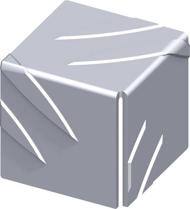 Kofferecken 41,2 x 41,2 mm Kistenecken Boxenecken - Alfer