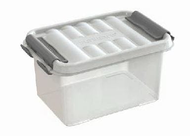 Aufbewahrungsbox 0,4L transparent 11,8 x 7,7 x 6,2 cm Boxen, Körbchen & Kisten - Sunware