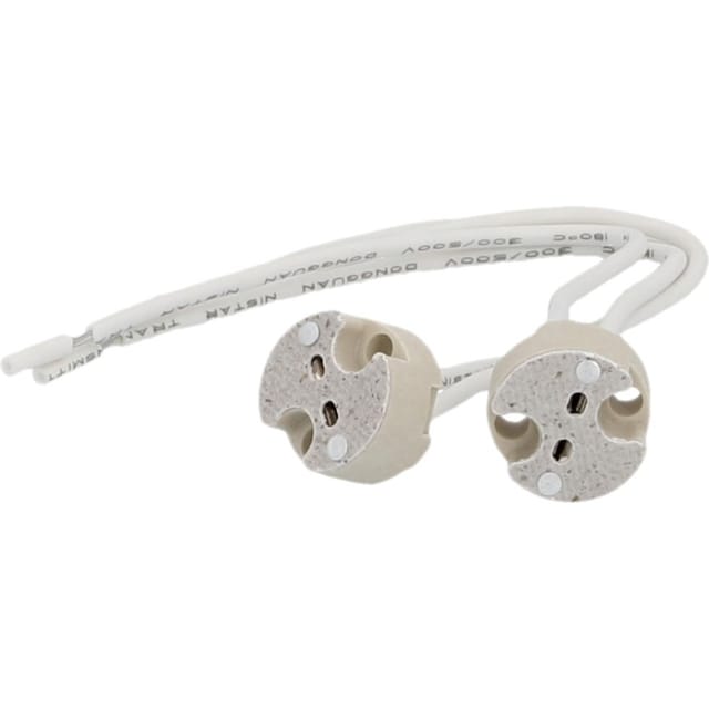 Niedervolt-Halogen-Fassung g 4/G 5,3/G 6,35, 2er Pack Fassungen