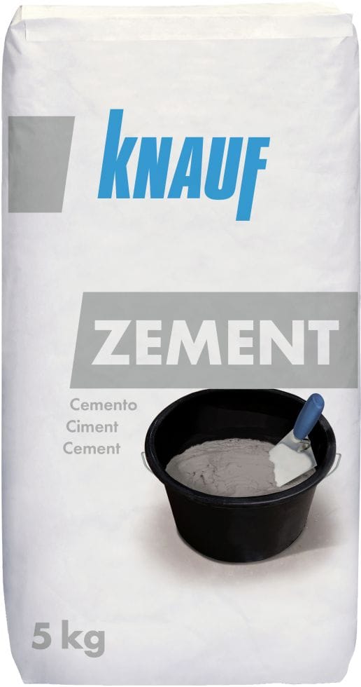 Zement grau, 5 kg Zement - Knauf