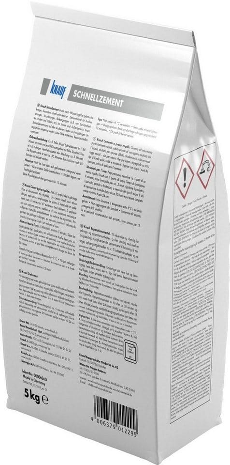Schnellzement 5 kg Zement - Knauf