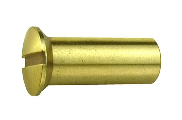 Hülsenmutter M5 x 15 mm Messing - 6 Stk. Muttern - Connex