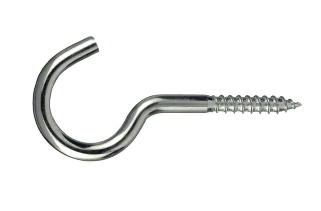 Wäscheleinenhaken 6,2 x 100 mm Schraubhaken