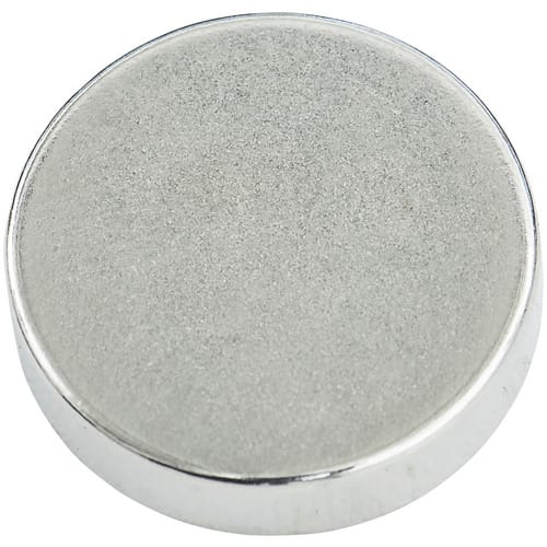 Magnet ø 20 x 5 mm, N35, 2 Stück Schrauben & Dübel