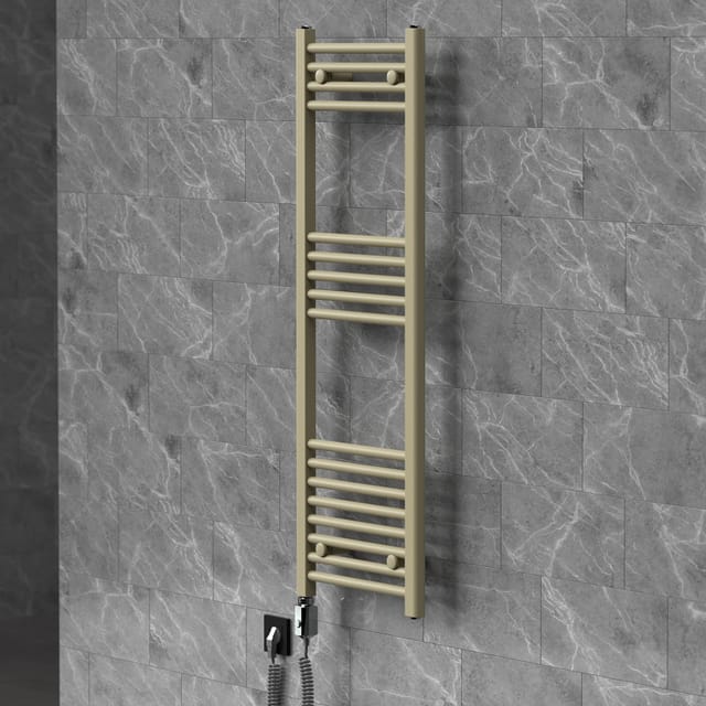 Luxebath Handtuchheizkörper Elektrisch 400 X 1200 Mm Badheizkörper Sahara