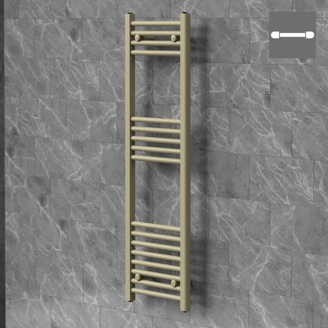 Luxebath Handtuchheizkörper Sahara 400x1200mm Badheizkörper Seitenanschluss