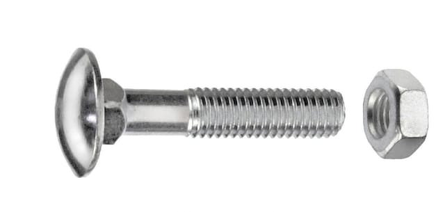 Connex Schlossschrauben M8 x 200 mm, 20 Stück Schlossschrauben