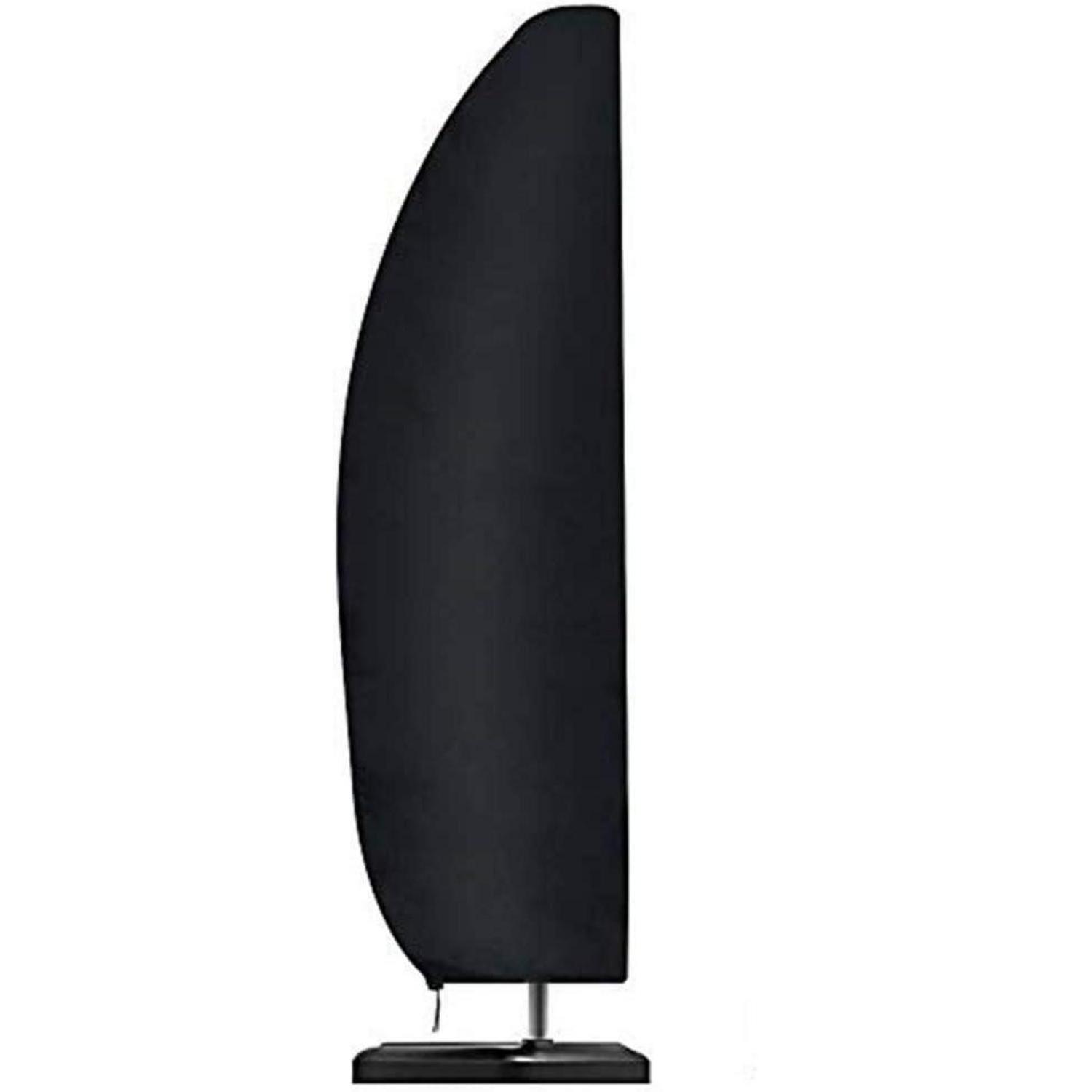 Ampelschirm Schutzhülle 265cm Schwarz, Wasserdicht, Winddicht, Oxford 210d